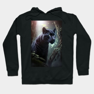 Beautiful Panther Painting Hoodie